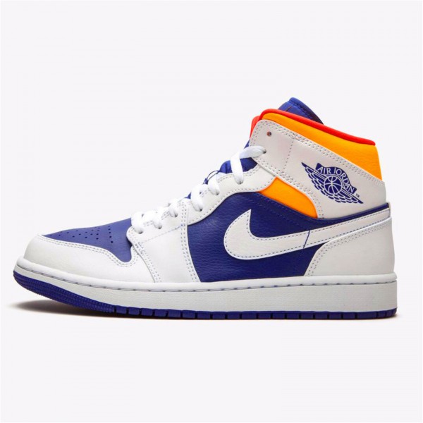 OG Tony Jordan 1 Mid Royal Blue Laser Orange