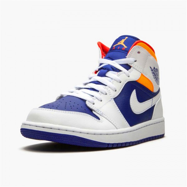 OG Tony Jordan 1 Mid Royal Blue Laser Orange