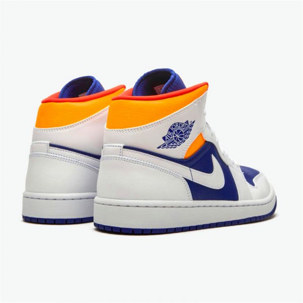 OG Tony Jordan 1 Mid Royal Blue Laser Orange