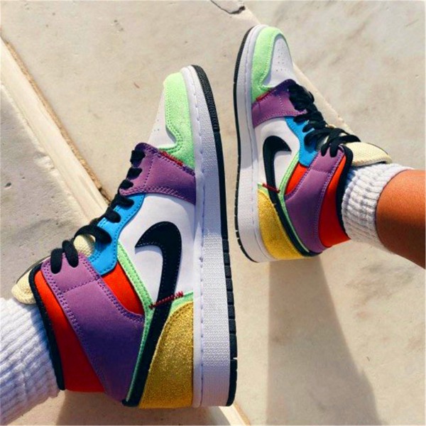 OG Tony Jordan 1 Mid SE Multi-Color (W)