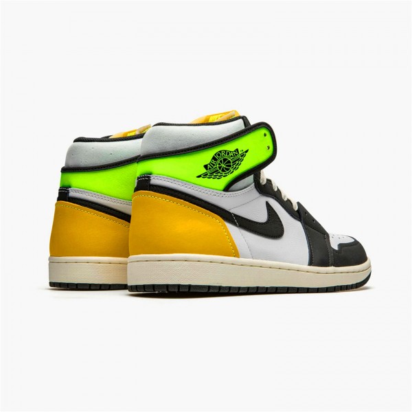 OG Tony Jordan 1 Retro High White Black Volt University Gold