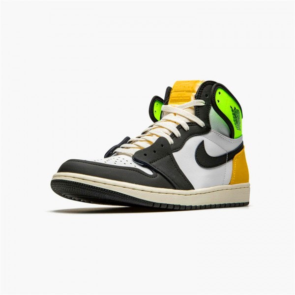 OG Tony Jordan 1 Retro High White Black Volt University Gold