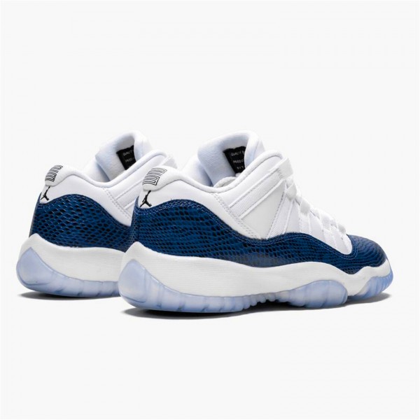 OG Tony Jordan 11 Retro Low Snake Navy (2019) (GS)