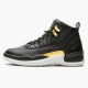 OG Tony Jordan 12 Retro Black Metallic Gold White (W)