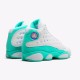 OG Tony Jordan 13 Retro White Soar Green Pink (GS)