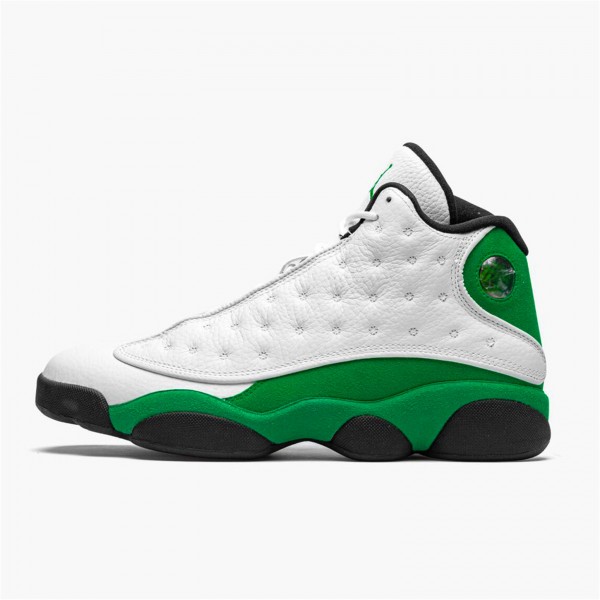 OG Tony Jordan 13 Retro White Lucky Green