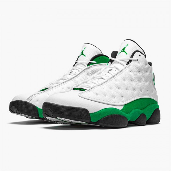 OG Tony Jordan 13 Retro White Lucky Green