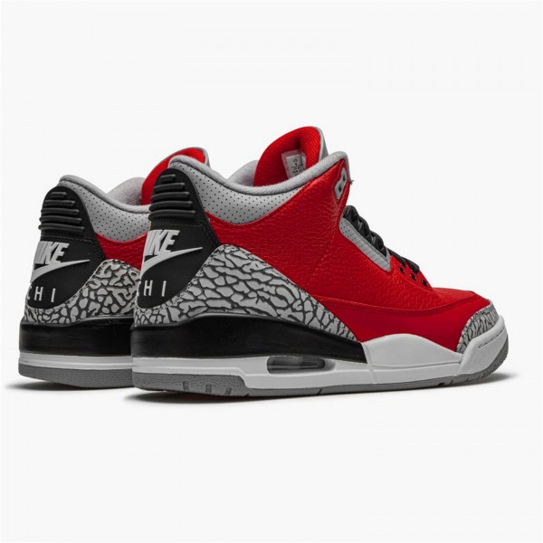 OG Tony Jordan 3 Retro Fire Red Cement (Nike Chi)