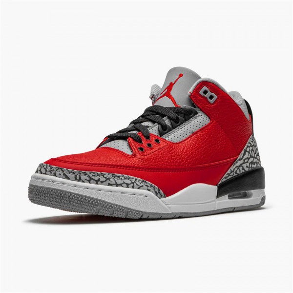 OG Tony Jordan 3 Retro Fire Red Cement (Nike Chi)