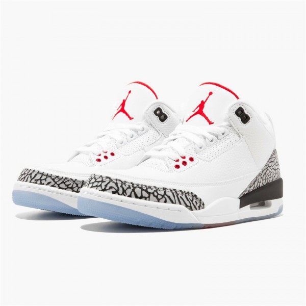 OG Tony Jordan 3 Retro Free Throw Line White Cement