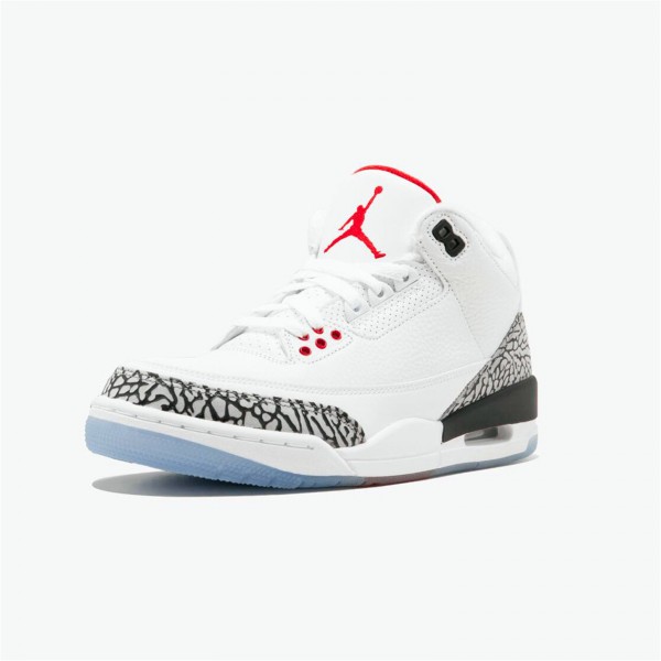 OG Tony Jordan 3 Retro Free Throw Line White Cement