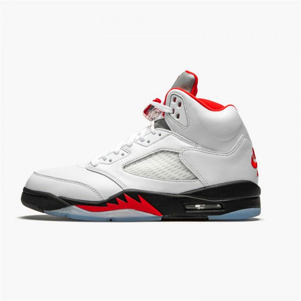 OG Tony Jordan 5 Retro Fire Red Silver Tongue (2020)