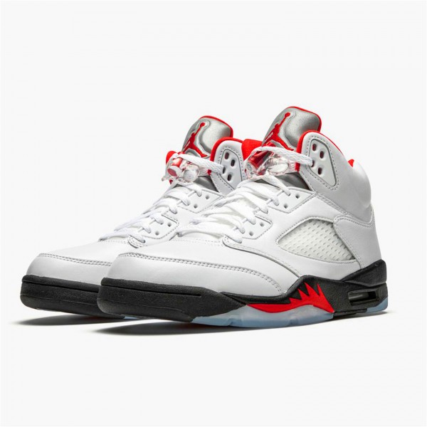 OG Tony Jordan 5 Retro Fire Red Silver Tongue (2020)