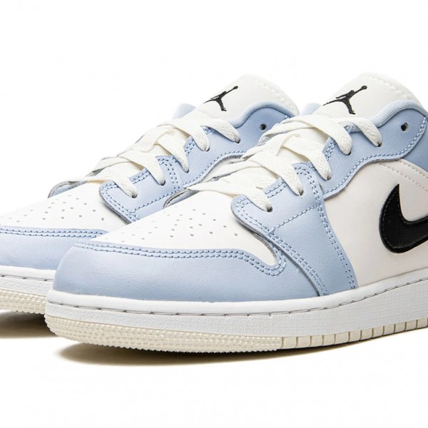 Nike Air Jordan 1 (GS) Low Ice Blue 554723-401 Shoes