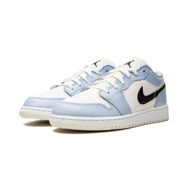 Nike Air Jordan 1 (GS) Low Ice Blue 554723-401 Shoes