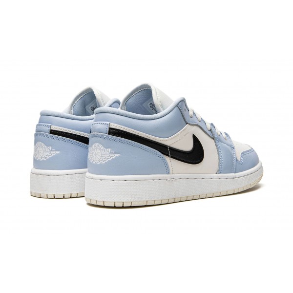 Nike Air Jordan 1 (GS) Low Ice Blue 554723-401 Shoes