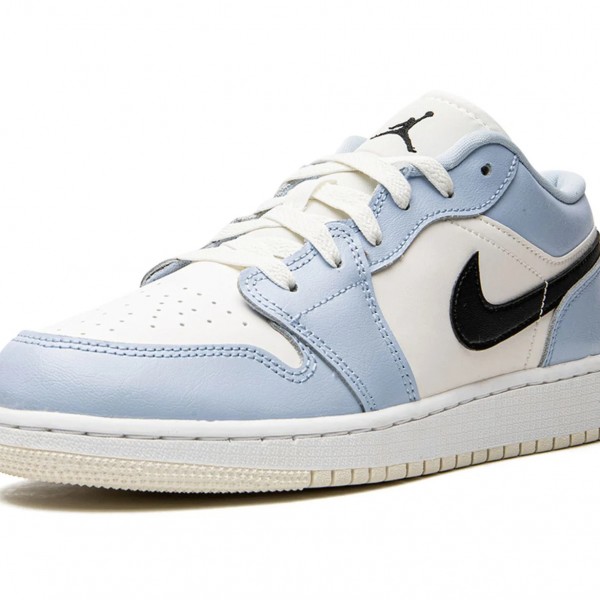 Nike Air Jordan 1 (GS) Low Ice Blue 554723-401 Shoes