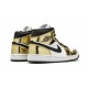 Nike Air Jordan 1 (M) Mid Metallic Gold Dc1419-700 Shoes