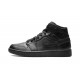 Nike Air Jordan 1 (M) Mid Triple Black 554724-093 Shoes