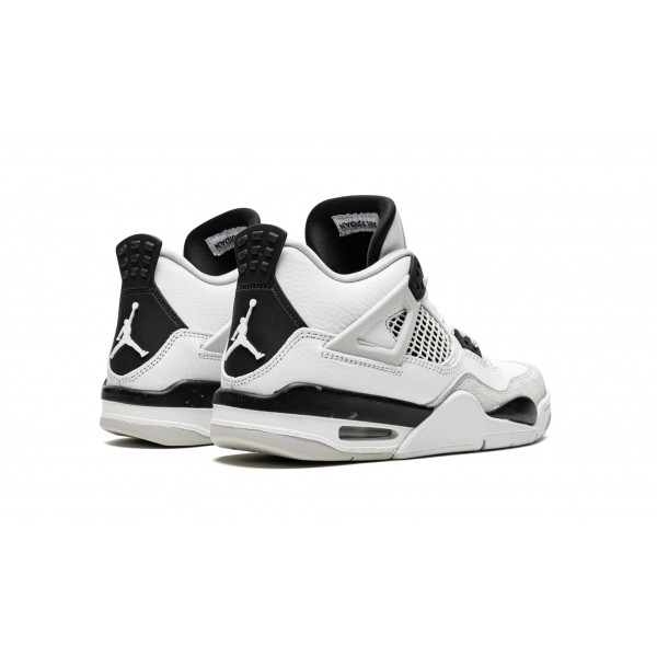 Nike Air Jordan 4 (GS) Military Black 408452-111 Shoes