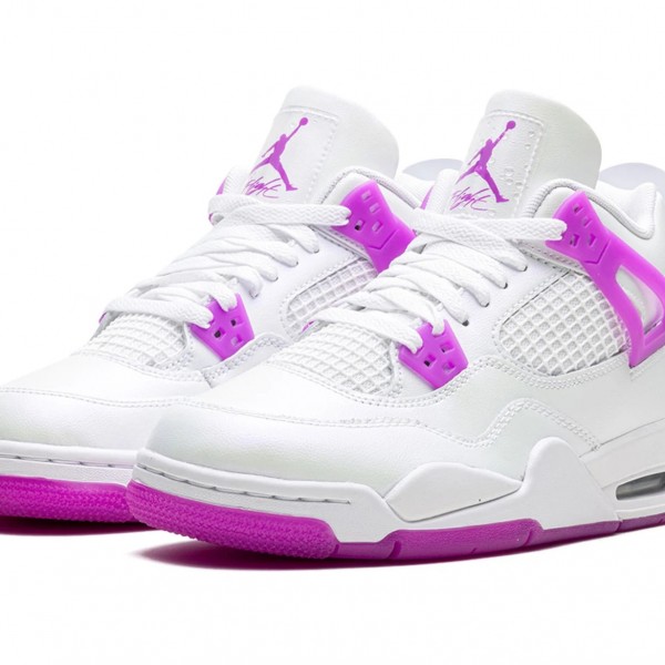 New Nike Air Jordan 4 (GS)Hyper Violet Shoes FQ1314-151 AJ4 Ogtony Sneakers