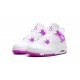 New Nike Air Jordan 4 (GS)Hyper Violet Shoes FQ1314-151 AJ4 Ogtony Sneakers