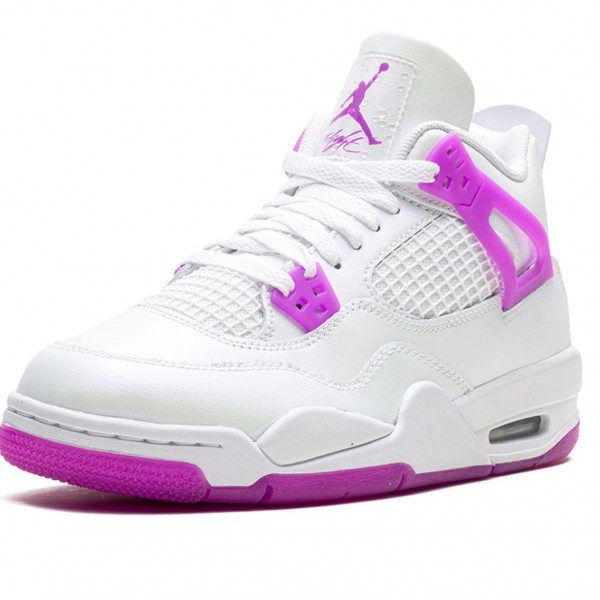 New Nike Air Jordan 4 (GS)Hyper Violet Shoes FQ1314-151 AJ4 Ogtony Sneakers