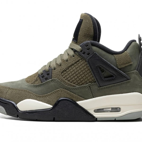 Shop Nike Air Jordan 4 (GS)Olive FB9928-200 Shoes Free Shipping