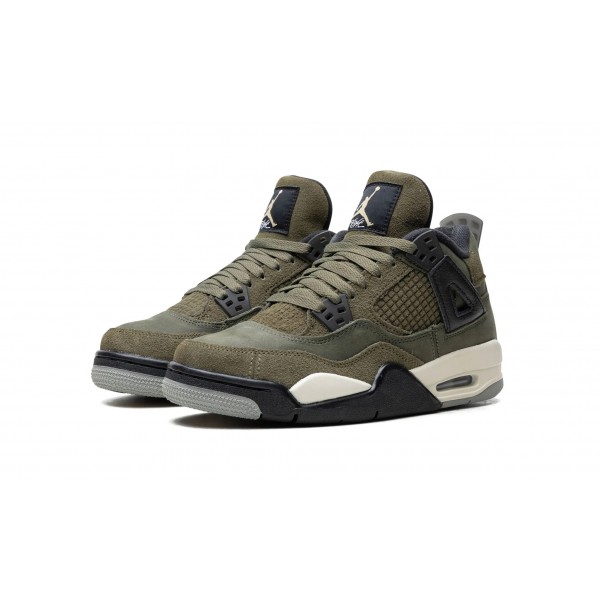 Nike Air Jordan 4 (GS)Olive FB9928-200 Shoes