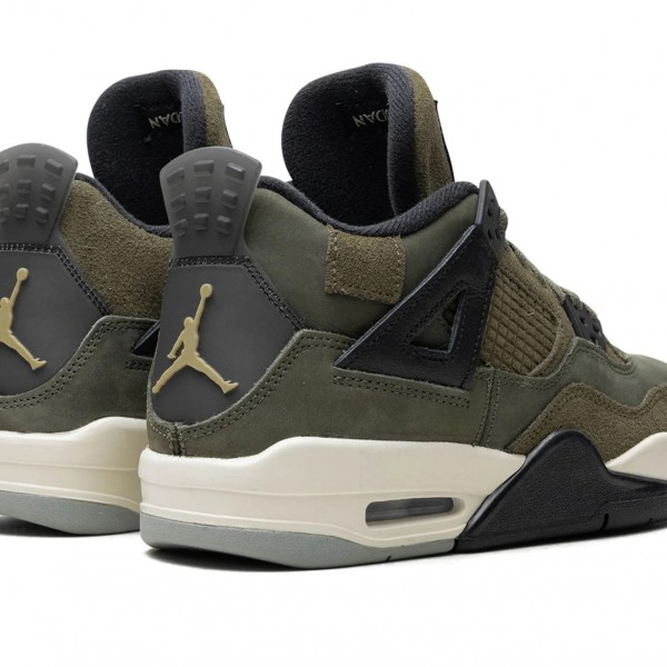 Shop Nike Air Jordan 4 (GS)Olive FB9928-200 Shoes Free Shipping