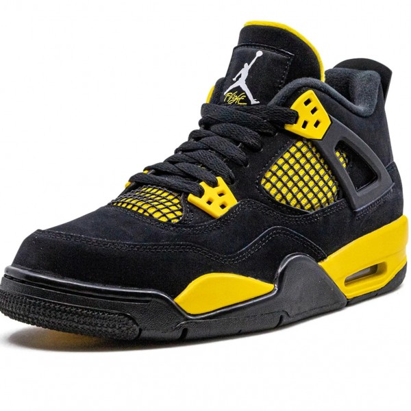 Buy Nike Air Jordan 4 (GS) Thunder 2023 408452-017 AJ4 Shoes